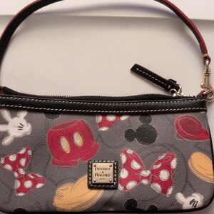 Dooney & Bourke Disney Mickey Mania Wristlet